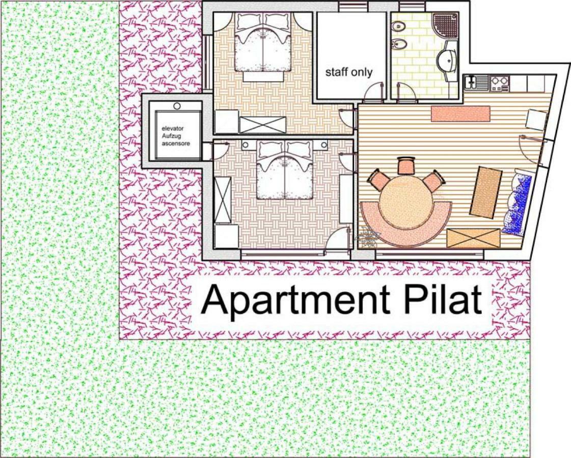 Holiday Apartments Costanzi Ορτιζέι Εξωτερικό φωτογραφία